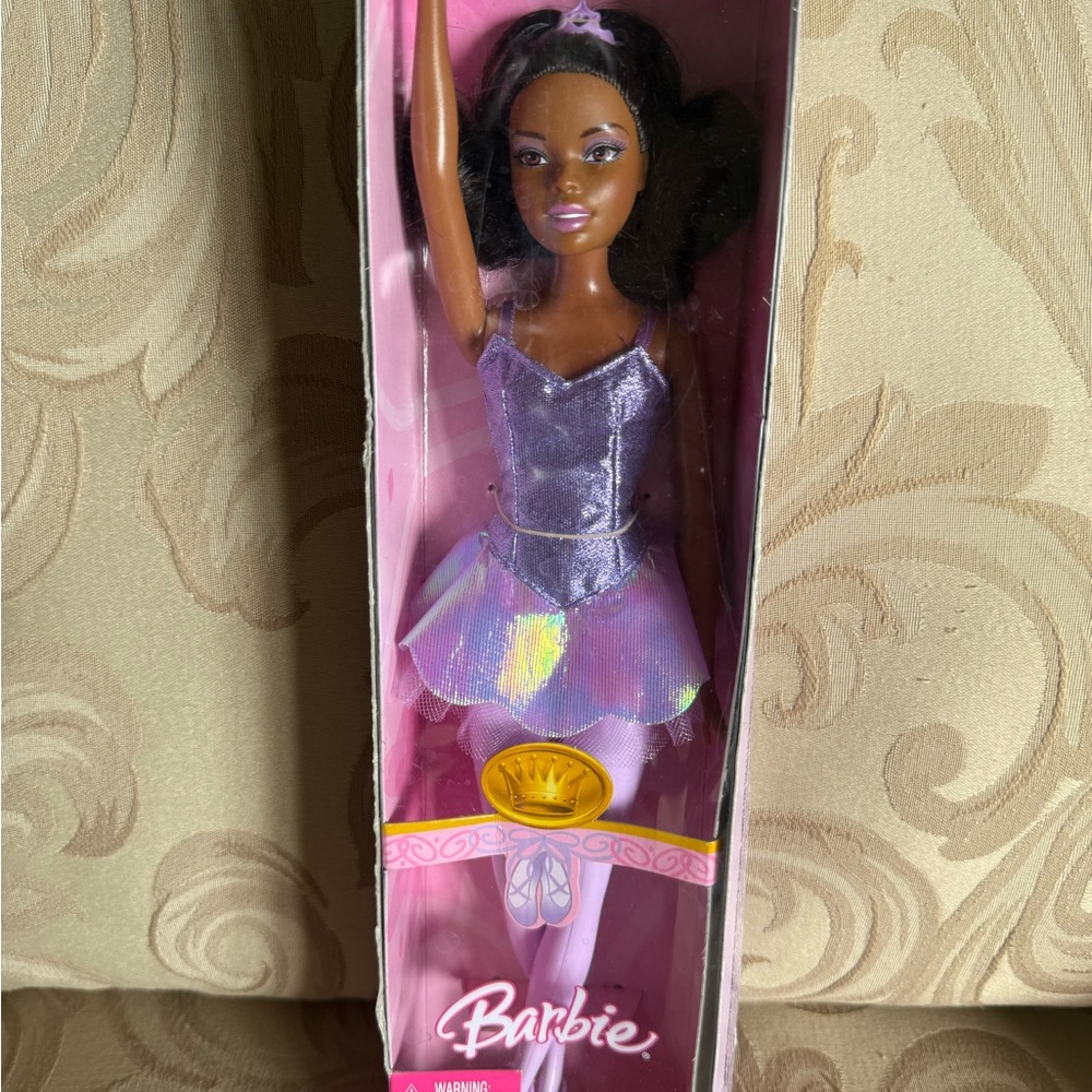 Barbie Ballerina Doll in Purple Dress